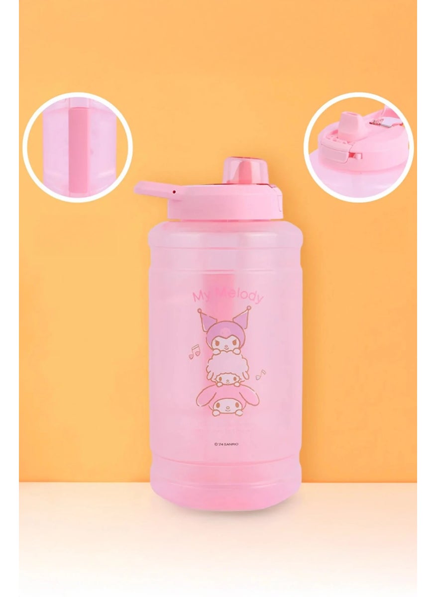 Sanrio Licensed Automatic Cap Large Plastic Bottle (1900ML) - My Melody - pzsku/Z900696ABCCA50C163F8AZ/45/_/1736590574/4e89124a-6350-40db-adb0-2a4a8163964b