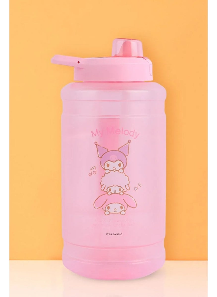 Sanrio Licensed Automatic Cap Large Plastic Bottle (1900ML) - My Melody - pzsku/Z900696ABCCA50C163F8AZ/45/_/1736590575/d4e4f17d-4112-4c1b-b1c0-74d59dee2140