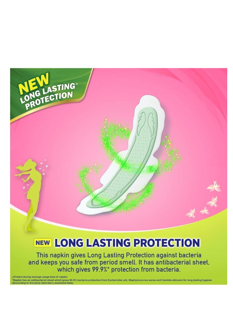 صوفي فوط صحية طويلة جدا مضادة للبكتيريا - سليم (عبوة من 48 فوطة) - Image 2