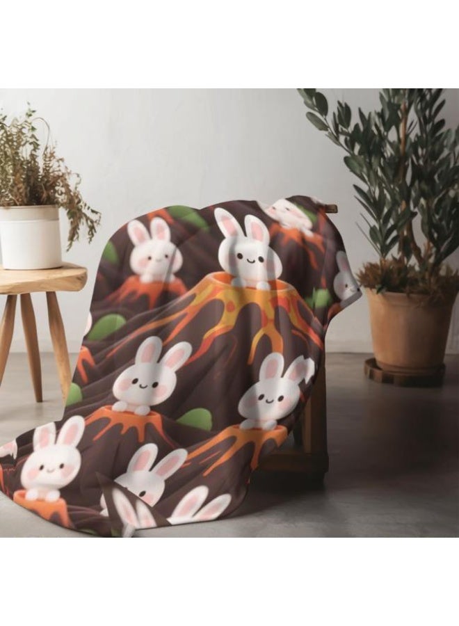 عام بطانية رقيقة من الفانيلا الكرتونية للأطفال أو الطلاب (دافئة ومريحة ومناسبة للنوم والألعاب) 100 سم * 150 سم - 767 - Image 5