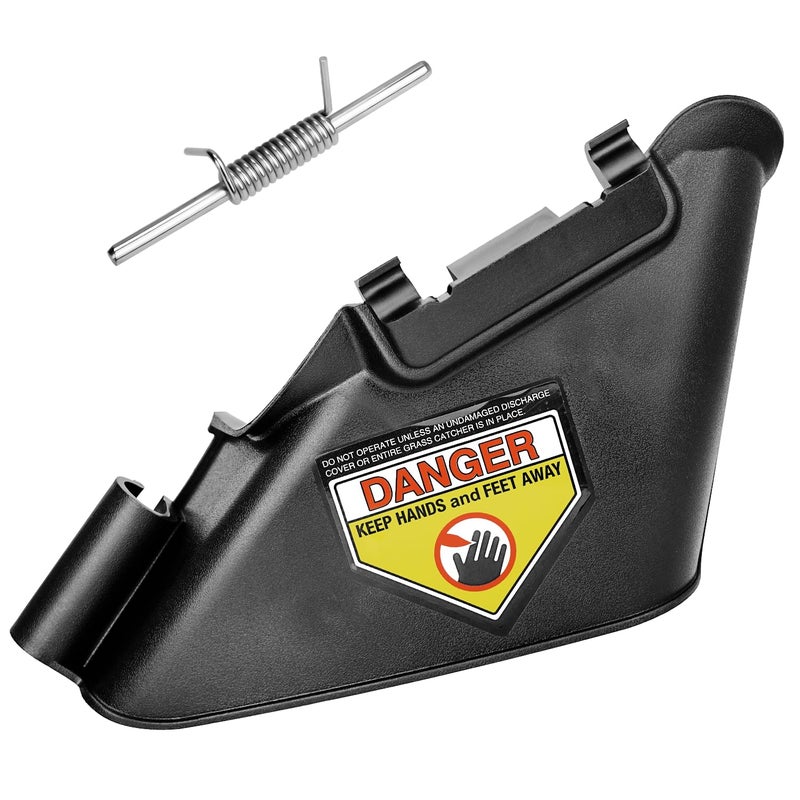HASMX 731-07131 Side Discharge Chute Cover for MTD,Cub Cadet, Troy-Bilt and Fits Fits Cub Cadet Models SC100 SC100HW SC300 SC300HW SC500Z SC500HW SC500EZ SC300E