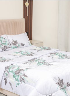 HOMEVEO Summer bed set for one and a half people, 3 pieces, 240 x 150 cm - soft and fresh for a comfortable sleep in hot weather  - Image 5