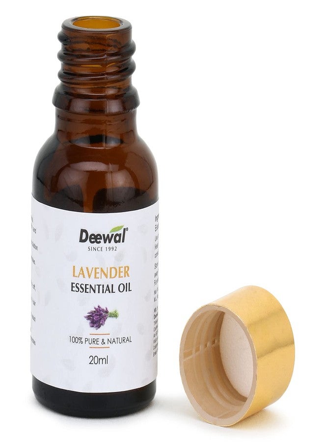 Deewal Natural Lavender Essential oil for Hair, Skin, Body | Aromatherapy | Relieves Stress | Reduce Acne, Wrinkles - 20 ml - Image 3