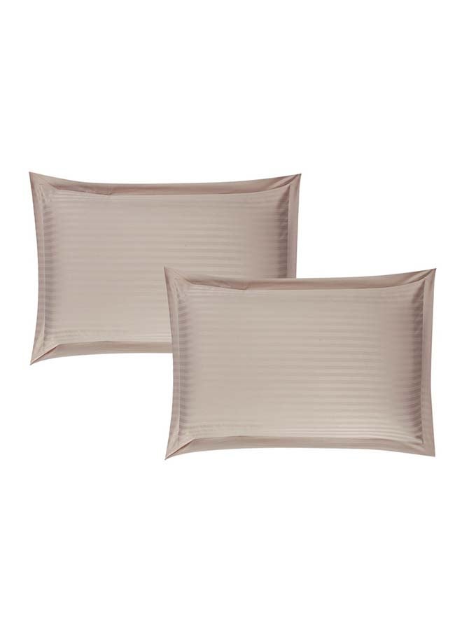 Hours Hours Hotel Comforter Set with Soft and Durable Striped Microfiber Fabric, 5 Pieces, Single Size  - Image 2