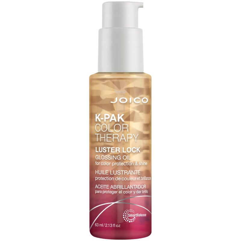 Joico K-PAK Color Therapy Luster Lock Glossing Oil | For Color-Treated Hair | For Color-Protection & Shine | Tame Frizz | With Keratin & Argan Oil | 2.13 Fl Oz - Image 1