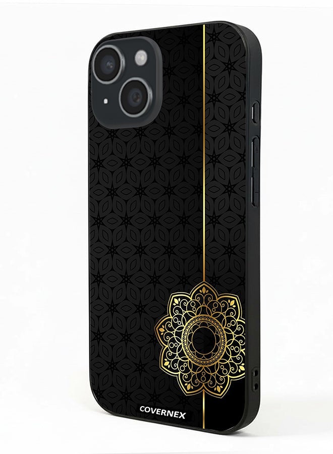 Covernex Apple iPhone 15 Protective Case Cover Printed Featuring Islamic Pattern - Image 1