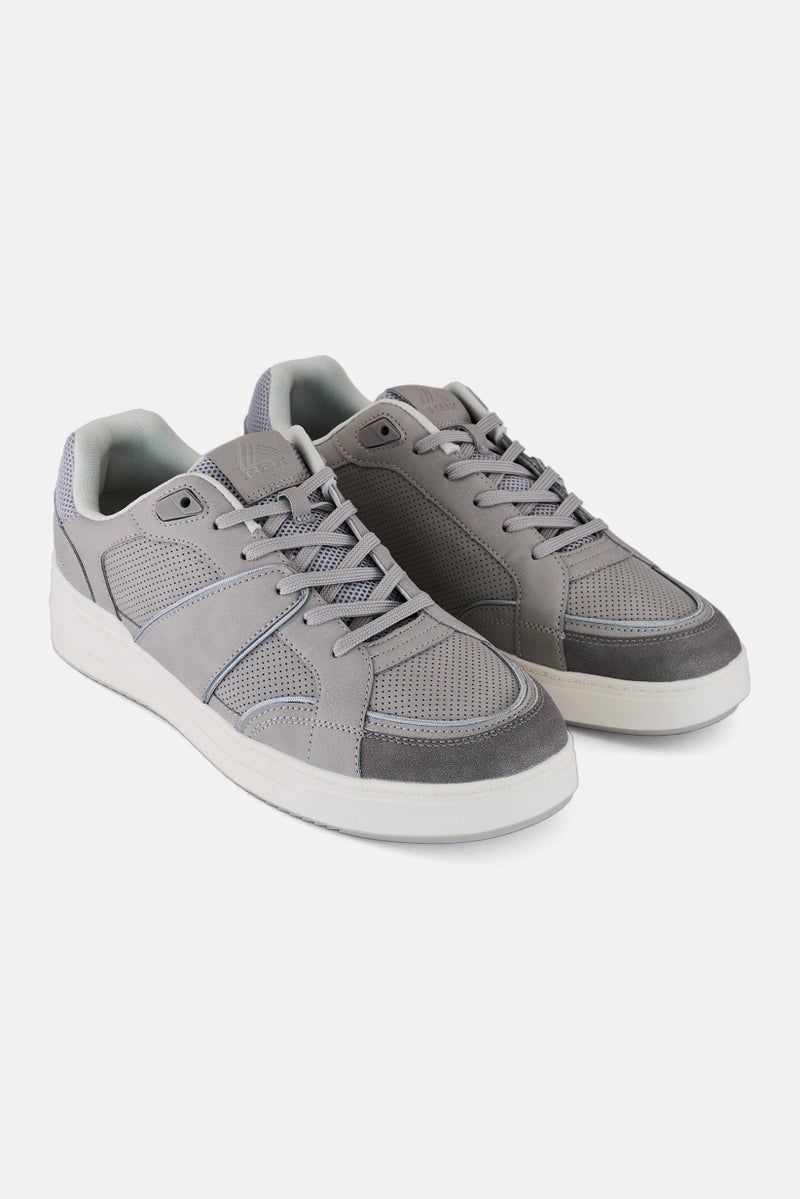 RBX Men Lace Up Outdoor Shoes, Grey - Image 1
