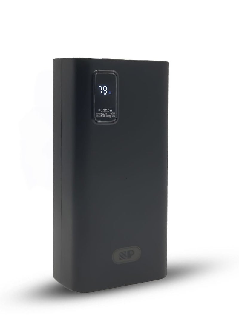 أس بي باور بنك 20000 22.5W(منفذ PD 18W+منفذين USB)مع شاشة  - Image 2