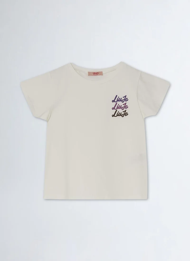 Liu Jo T-shirt with embroidered logo
