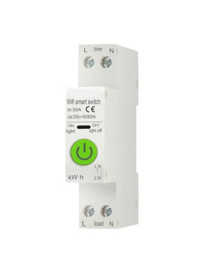 Smart Circuit Breaker Tuya APP WiFi Leakag Protection  Remote Control For Smart - Image 1