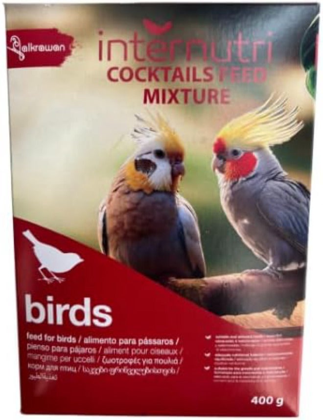 Inter nutri Cocktails Feed Mixture, Bird Food, 400g - Image 2