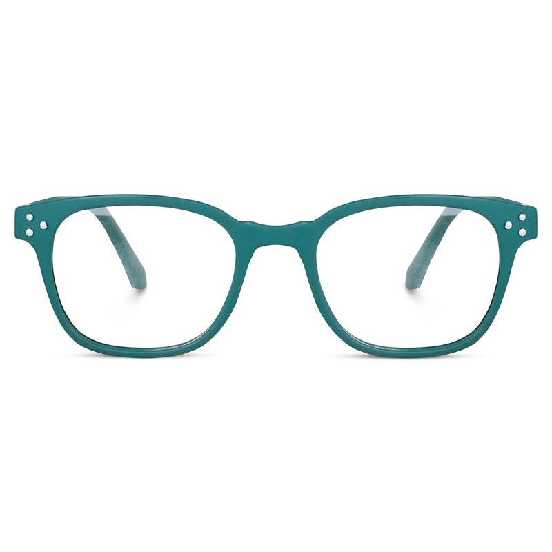 EYMEN Classic Non Prescription Clear Lens Glasses for Women Men Square Frame Eyeglasses Multiple Shades - Image 2