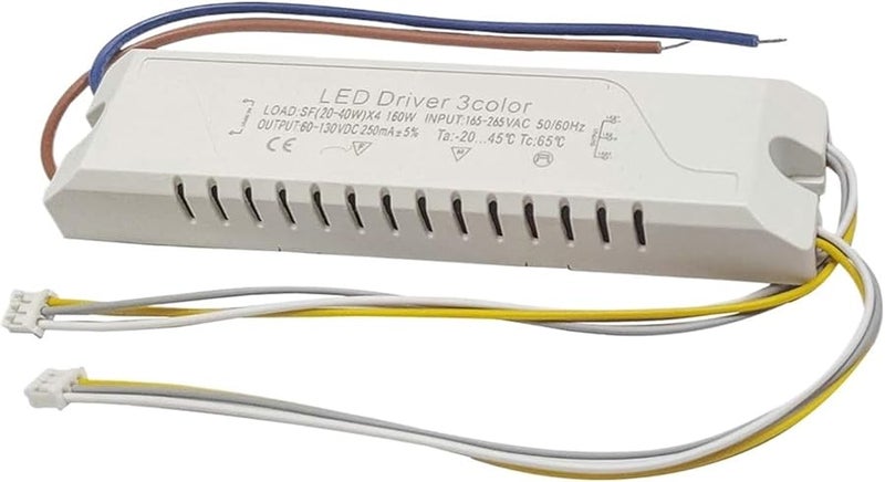 Constant Current LED Driver 220 280mA AC165 265V Power Supply 20 60W 4 Size 220V Color 40 60W 4 - Image 1