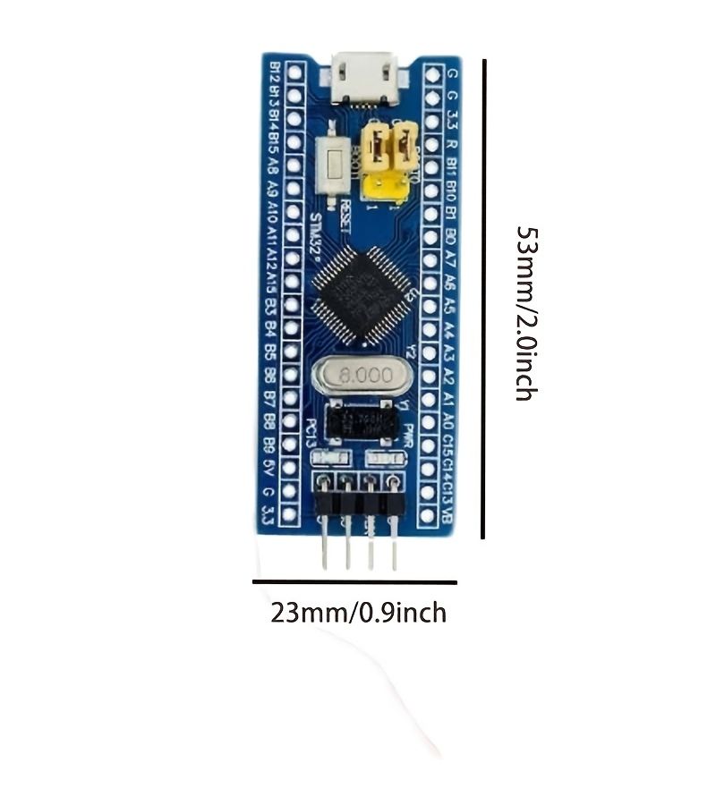 لوحة النظام المصغرة STM32F103C6T6 لتعلم وتطوير المتحكمات الدقيقة - Image 2