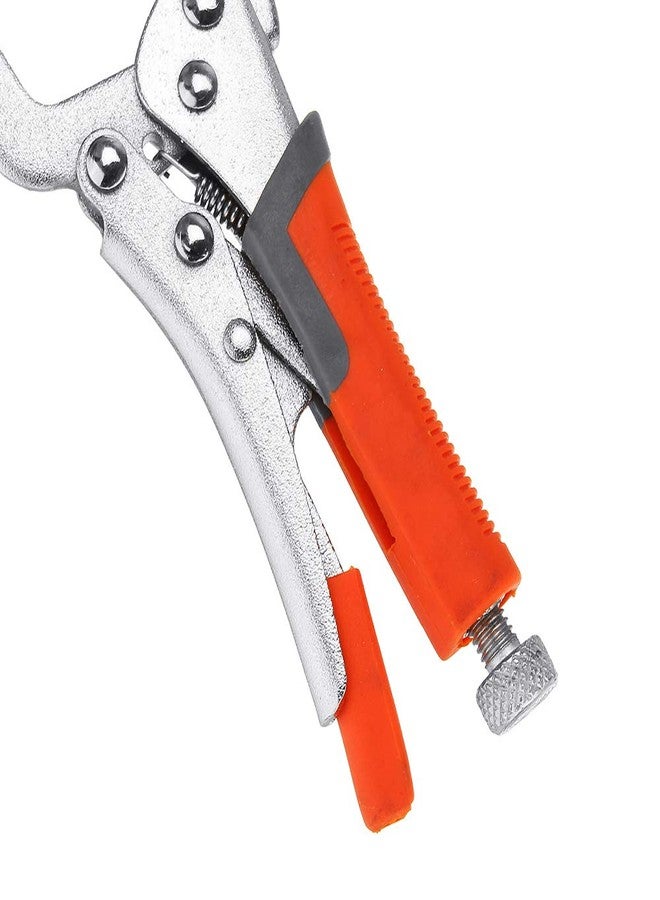 Massca Locking C-Clamp | Portable Table & Tool Vise Grip | Heavy Duty C-Clamps with Swivel Pads | Made from Strong High-Grade Carbon Steel for Home, Workshop & Welding Use | - 18 Inch - Image 4