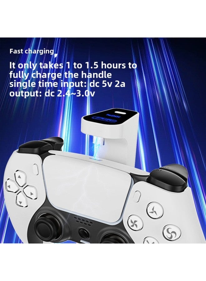 P5 Handle Battery Pack P5 Handle With Endurance Display Rechargeable Battery P5 Handle External Back Clip Charging Bag-Product Color:White  - Image 4