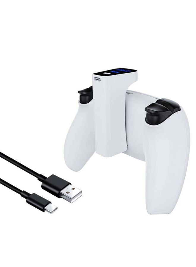 P5 Handle Battery Pack P5 Handle With Endurance Display Rechargeable Battery P5 Handle External Back Clip Charging Bag-Product Color:White  - Image 2
