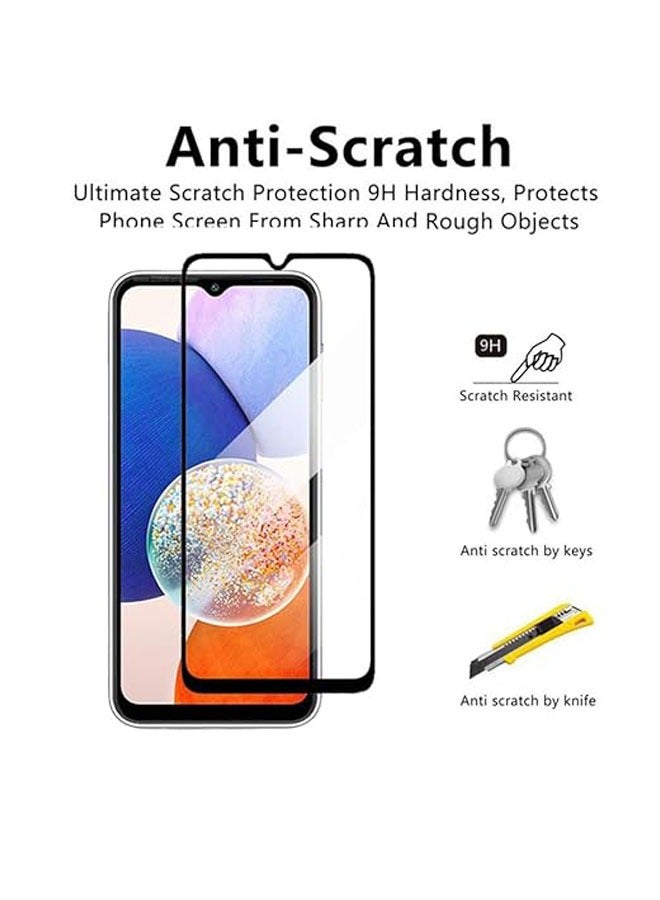 general Specially designed for Samsung Galaxy A14 5G Tempered Glass Screen Protector, Ultra HD Tempered Glass, 9H Hardness, Scratch Resistant, No Bubbles - Image 3