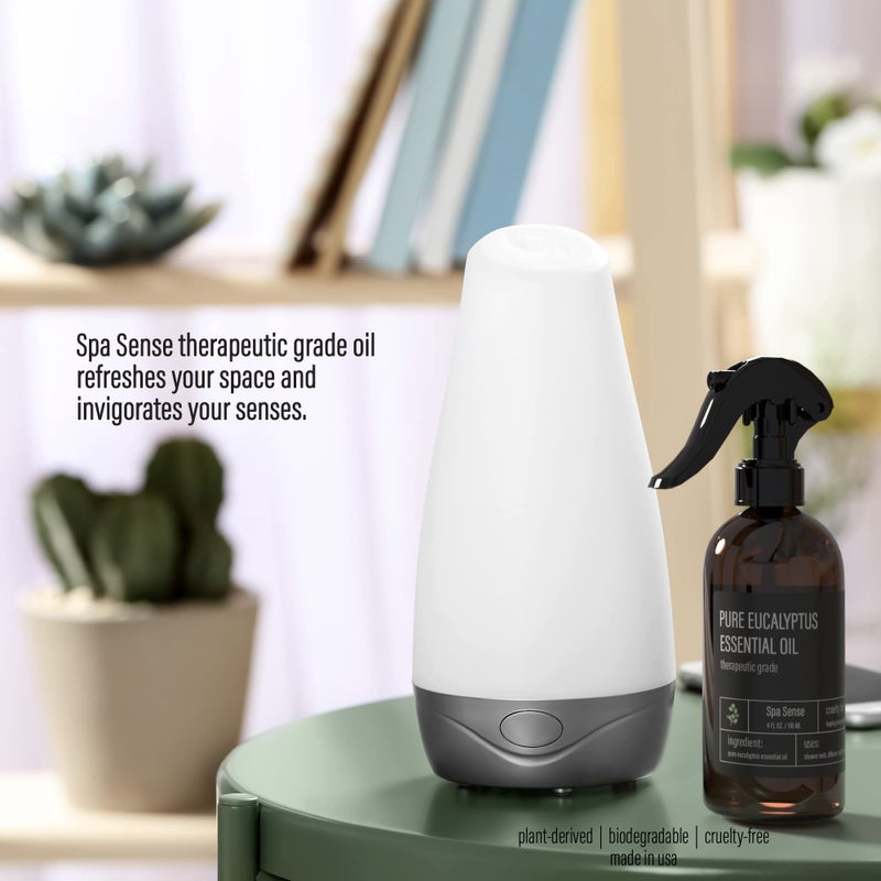 Spa Sense Pure Eucalyptus Oil Shower Mist and Steam Room Spray - Room Spray and Eucalyptus Spray for Shower - Premium Aromatherapy Eucalyptus Essential Oil Spray - 8 Ounce, 2 Pack - Image 5