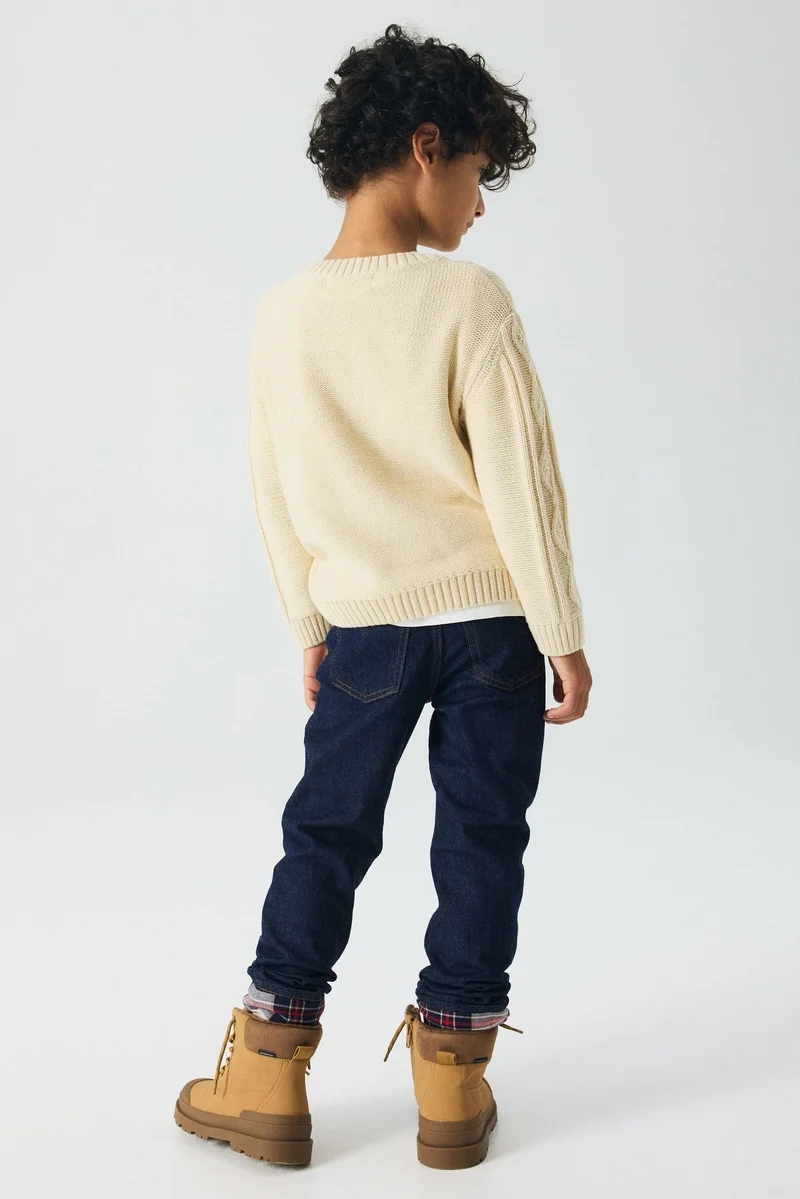 H&M Slim Fit Lined Jeans