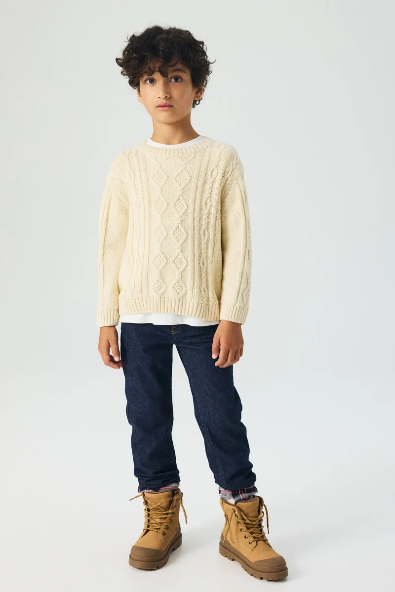 H&M Slim Fit Lined Jeans