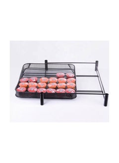 Generic Tempered Glass Top Coffee Capsules Holder Drawer Compatible with 36 Nespresso Original line Pods, Small  - Image 3