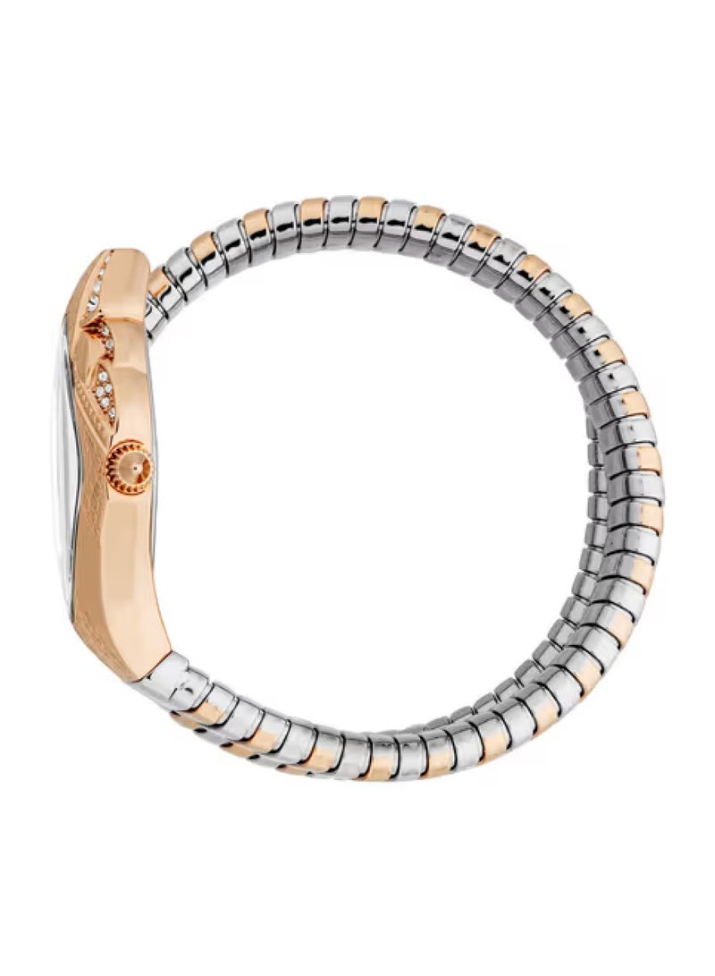 Just Cavalli Women Ferocious Two tone Stainless Steel Analogue Quartz Watch JC1L306M0075  - Image 3