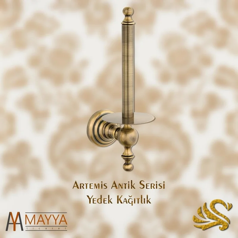 ساراي بانيو Saray Bathroom Artemis Antique Spare Paper Holder