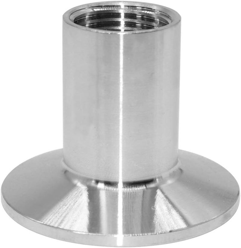 beduan 1.5" Tri Clamp to 1/2" NPT Female Stainless Steel Sanitary Fitting Home Brew Connector (Ferrule OD 50.5mm) - Image 1