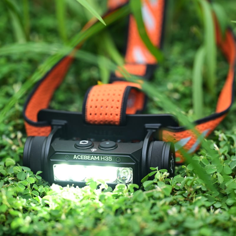 Acebeam H35 Industrial Headlamp, 2600 Lumens, 170m Beam Distance, White & Red Dual Light Source (Outdoor Adventure, Night Hunting, Industrial Work) - Image 4