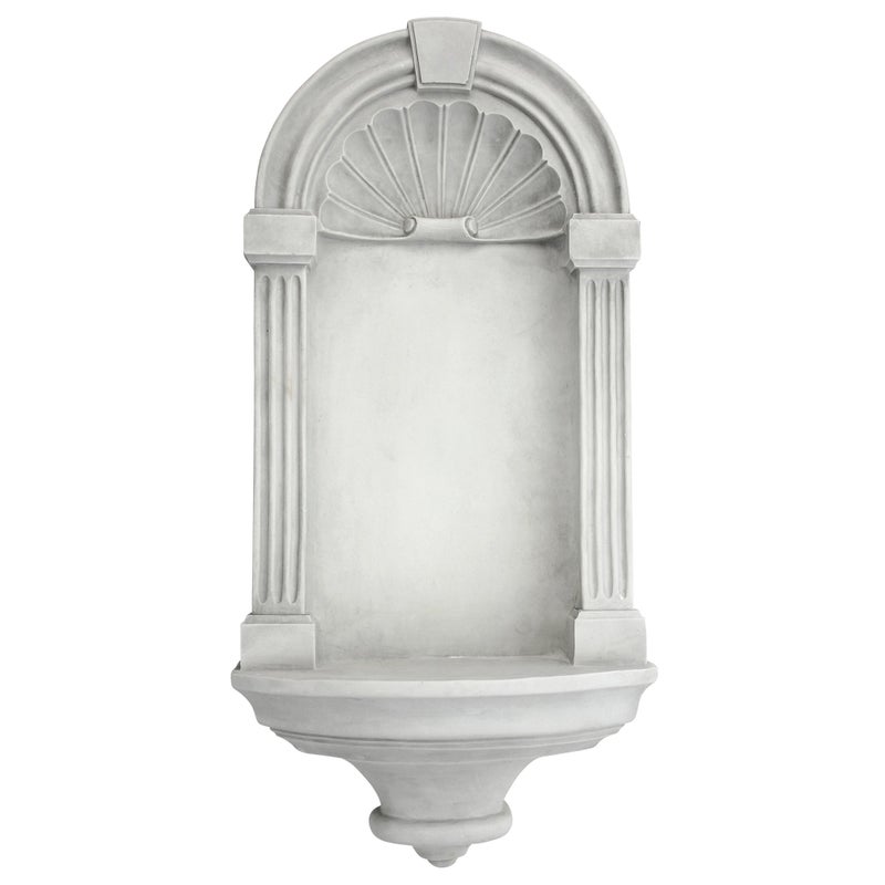Design Toscano Design Toscano Classical European Style Wall Niche Display Shelf Medium 21 Inches Tall Cast Stone Resin Antique Stone