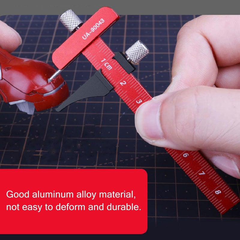 أداة قياس المسطرة المنزلقة من سبائك الألومنيوم بفرجار فيرنيه - Image 4