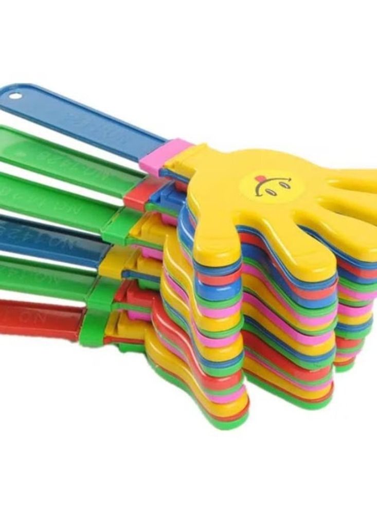 6-Piece Cheering Prop Noise Maker Hand Clapper Set 24centimeter - Image 2