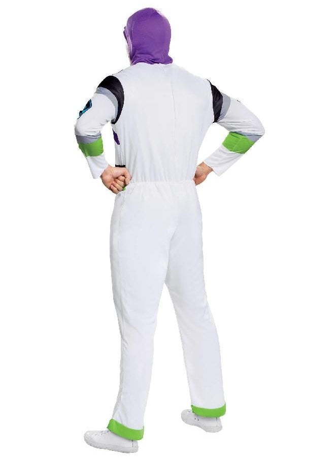 Disguise Disguise Buzz Lightyear Adult Costume - X-Large,White  - Image 2