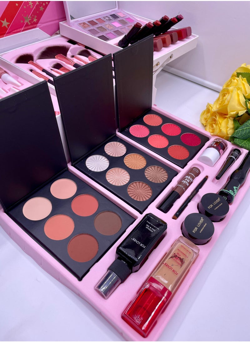 FOR LOVER - ALL COSMETICS PRODUCTS IN ONE BOX KIT PROFESSIONAL MAKE UP - Image 1