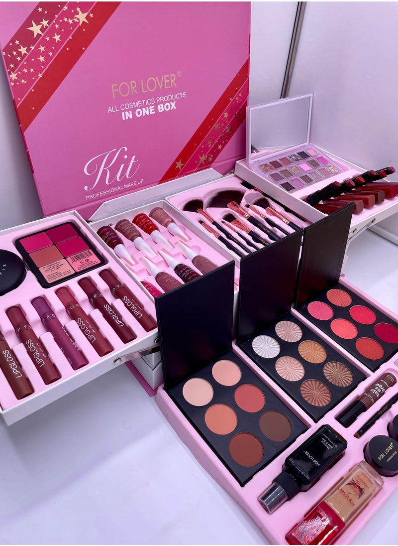 FOR LOVER - ALL COSMETICS PRODUCTS IN ONE BOX KIT PROFESSIONAL MAKE UP - Image 1