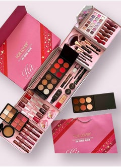 FOR LOVER ALL COSMETICS PRODUCTS IN ONE BOX KIT PROFESSIONAL MAKE UP  - Image 1
