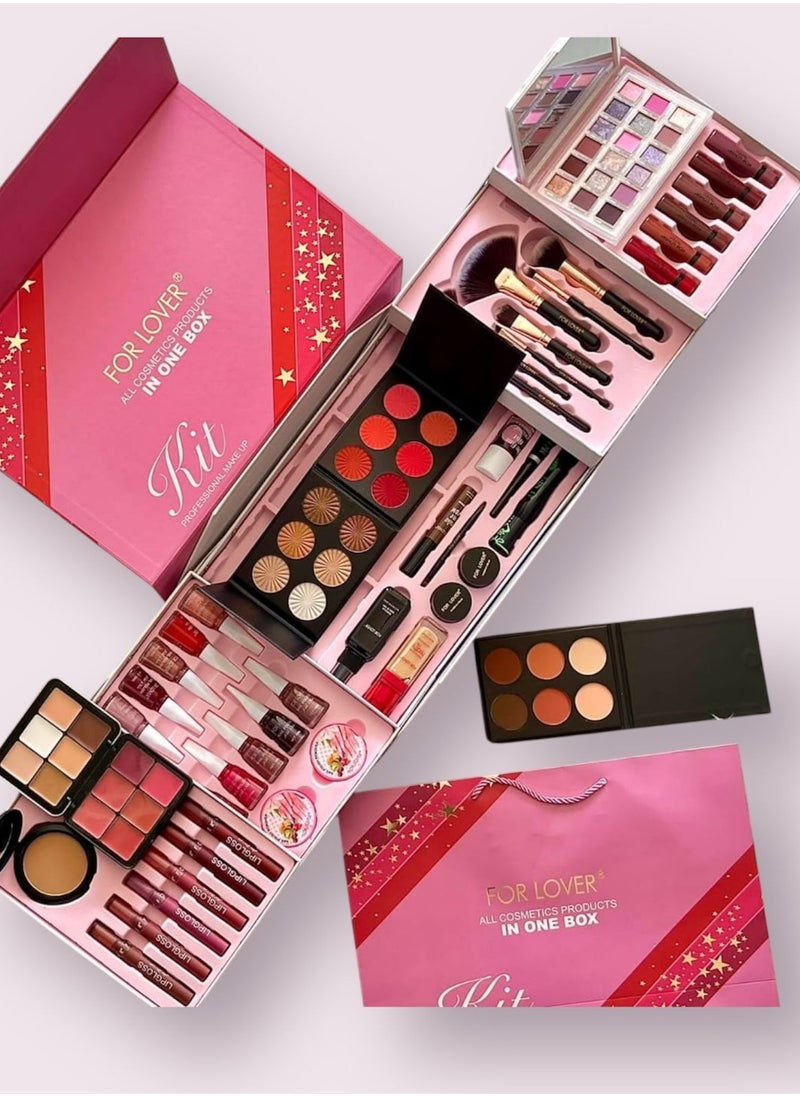 FOR LOVER - ALL COSMETICS PRODUCTS IN ONE BOX KIT PROFESSIONAL MAKE UP - Image 1