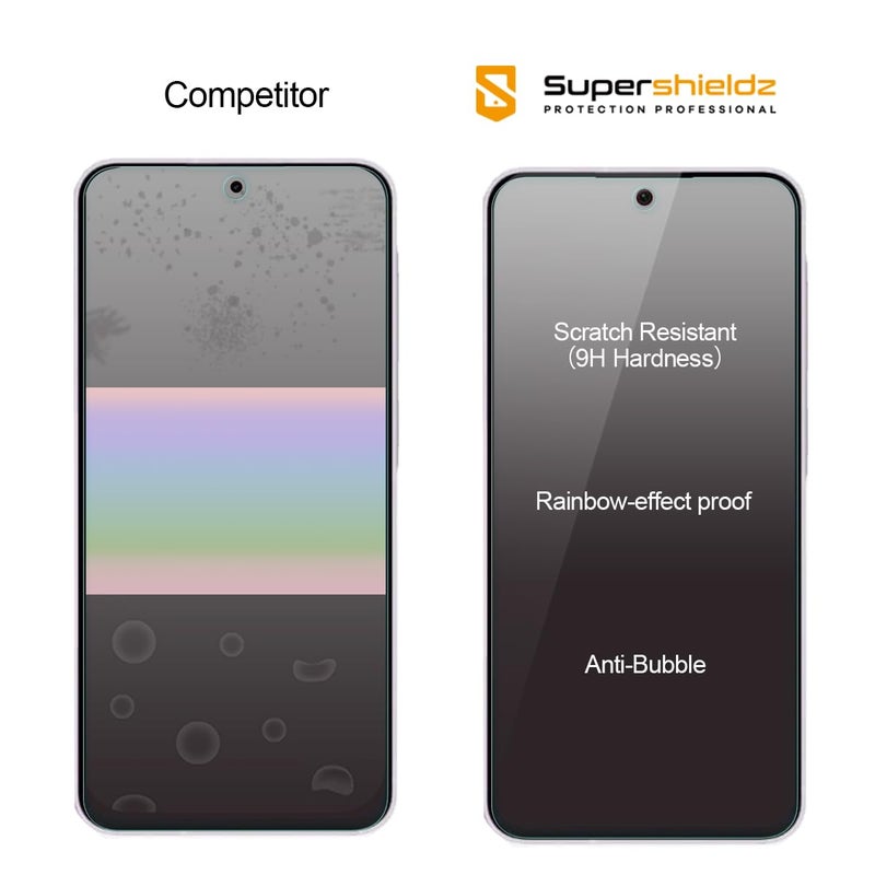 Supershieldz (2 Pack) Designed for Samsung Galaxy A36 5G / A56 Tempered Glass Screen Protector, Anti Scratch, Bubble Free - Image 4
