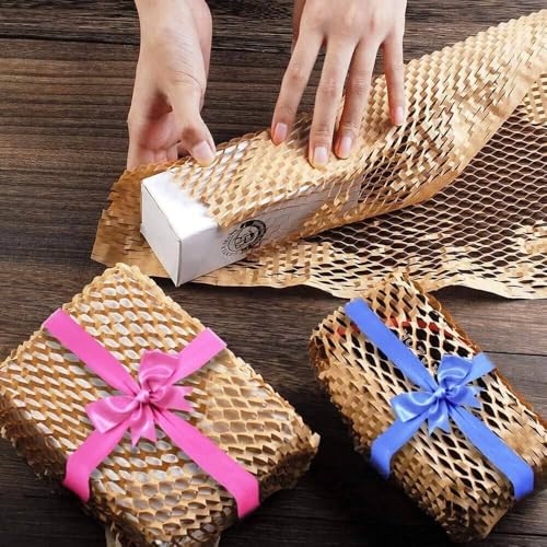 JPPL Honeycomb Paper Sheets for Packaging (390 x 500mm) – Eco-Friendly Wrap, Ready-to-Use Kraft Paper Alternative to Rolls – 20 Sheets | No Cutting Required | Ideal for Gifting, Moving, Shipping - Image 5