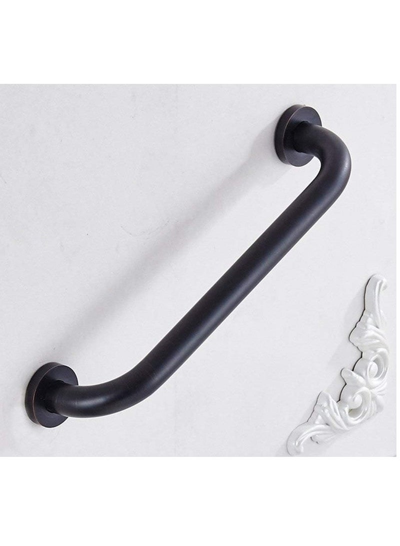 20 Inch Stainless Steel Shower Grab Bar, Oil Rubbed Black Shower Handle,Bathroom Balance Bar,Safety Hand Rail Support Bar for Handicap Elderly Injury,Senior Assist Bar,Wall Concealed Mount Handle - Image 2