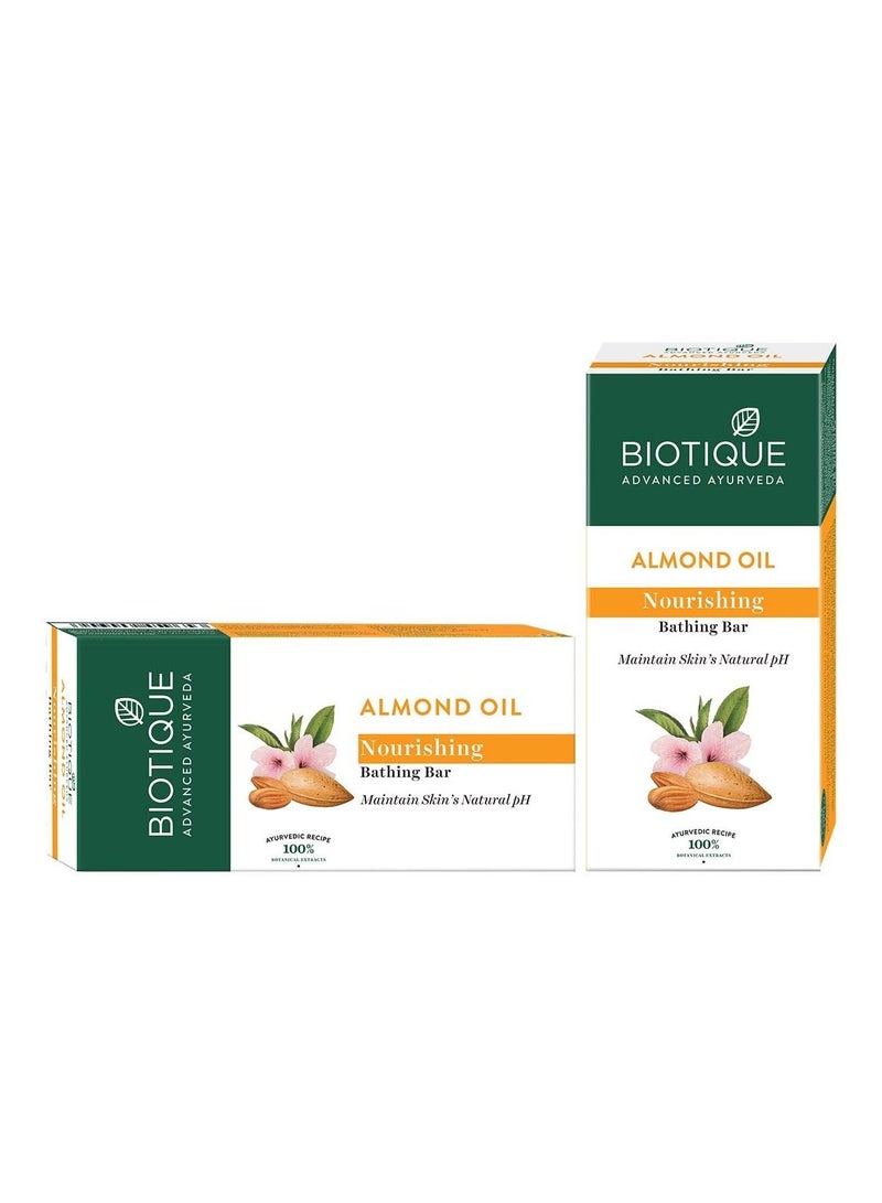 Biotique حانة استحمام مغذية بزيت اللوز | طبيعية وأروماثيرابي نقية تحافظ على الرقم الهيدروجيني الطبيعي للبشرة 100% مستخلصات نباتية مناسبة لجميع أنواع البشرة - Image 3