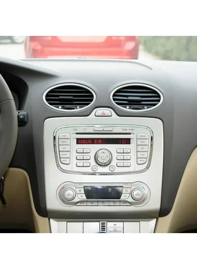 4pcs Electroplated Air Vent Trim Rings for Car Interior - Image 5