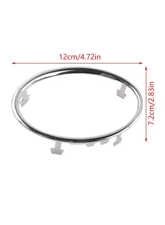 4pcs Electroplated Air Vent Trim Rings for Car Interior - Image 2