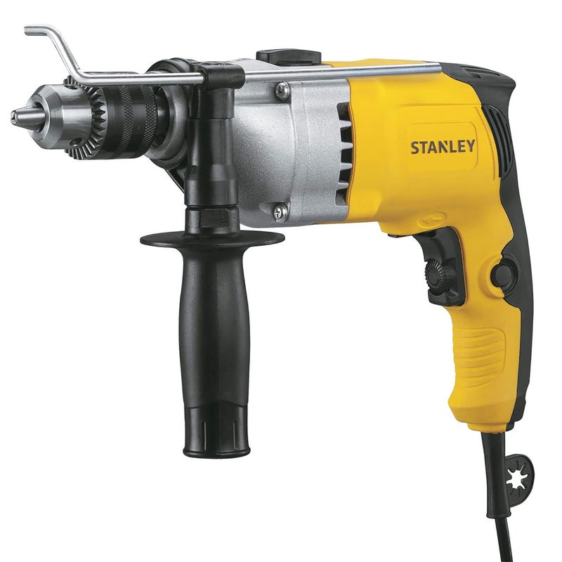 STANLEY STDH8013 800W 13mm Reversible Percussion Drill Yellow and Black - Image 2