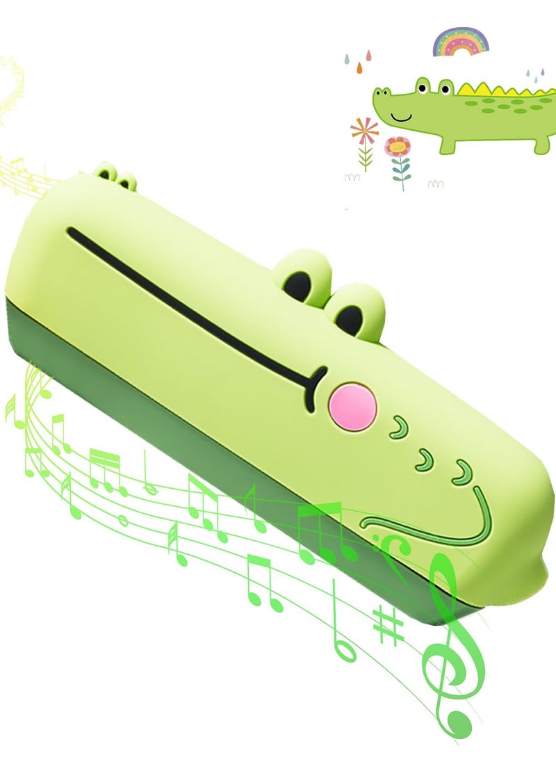Excefore Harmonica for Kids, Key of 16-Hole Diatonic Harmonica with Protective Cover - Perfect Musical Instrument Toy for Boys and Girls Beginners, Ideal Birthday Gift and Party Fun  - Image 1
