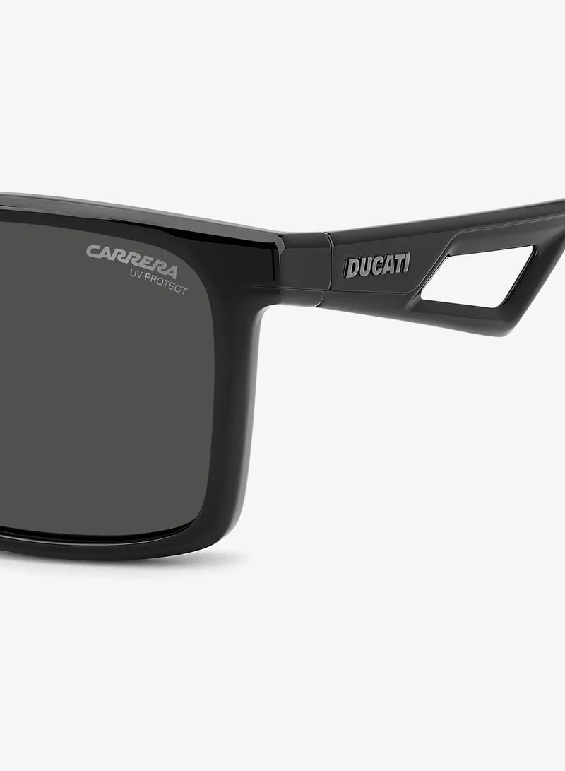 Carrera  CARRERA DUCATI CARDUC 065/S Sunglasses Black Rectangular  | Best Price UAE