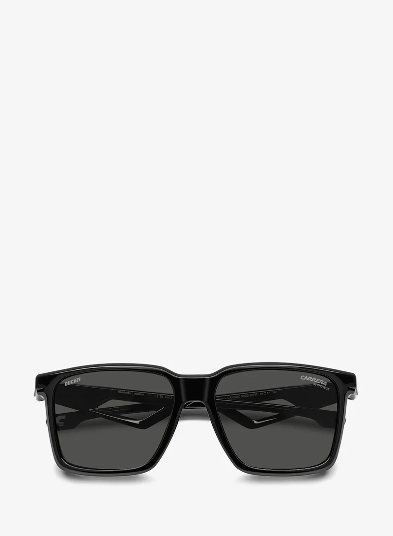 Carrera  CARRERA DUCATI CARDUC 065/S Sunglasses Black Rectangular  | Best Price UAE