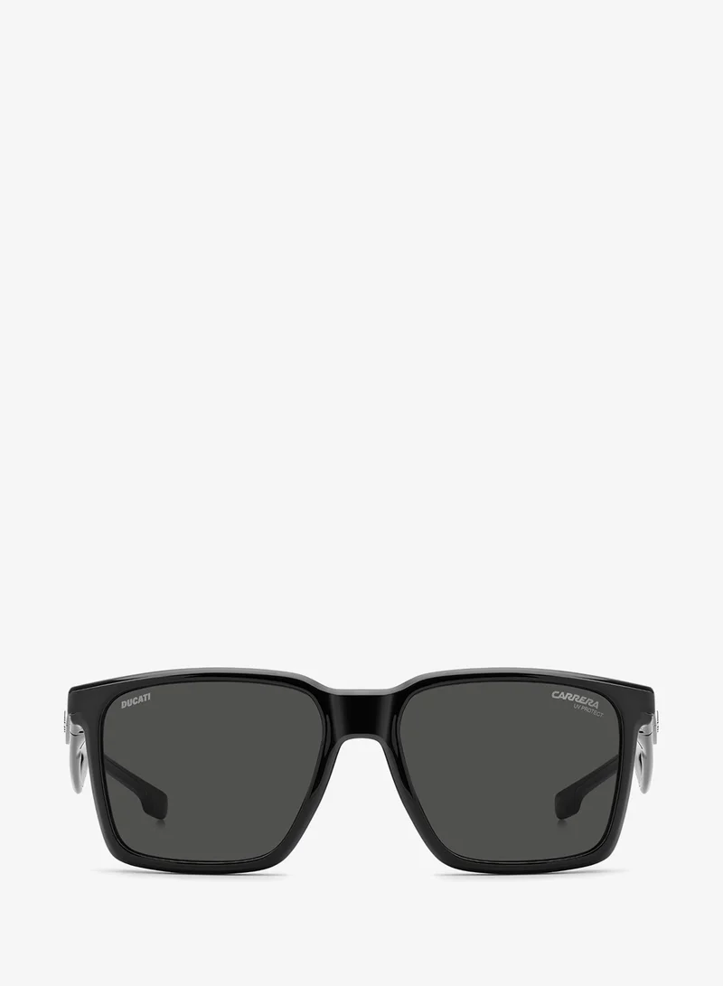 Carrera  CARRERA DUCATI CARDUC 065/S Sunglasses Black Rectangular  | Best Price UAE