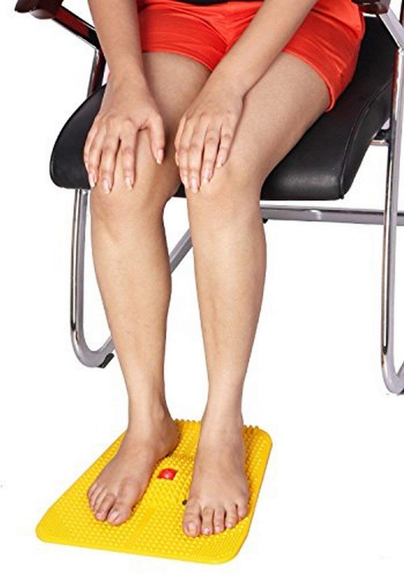 ACI Acupressure Health Care India POWERMAT2000 Plastic Acupressure Magnet Pyramids (Yellow) - Image 3